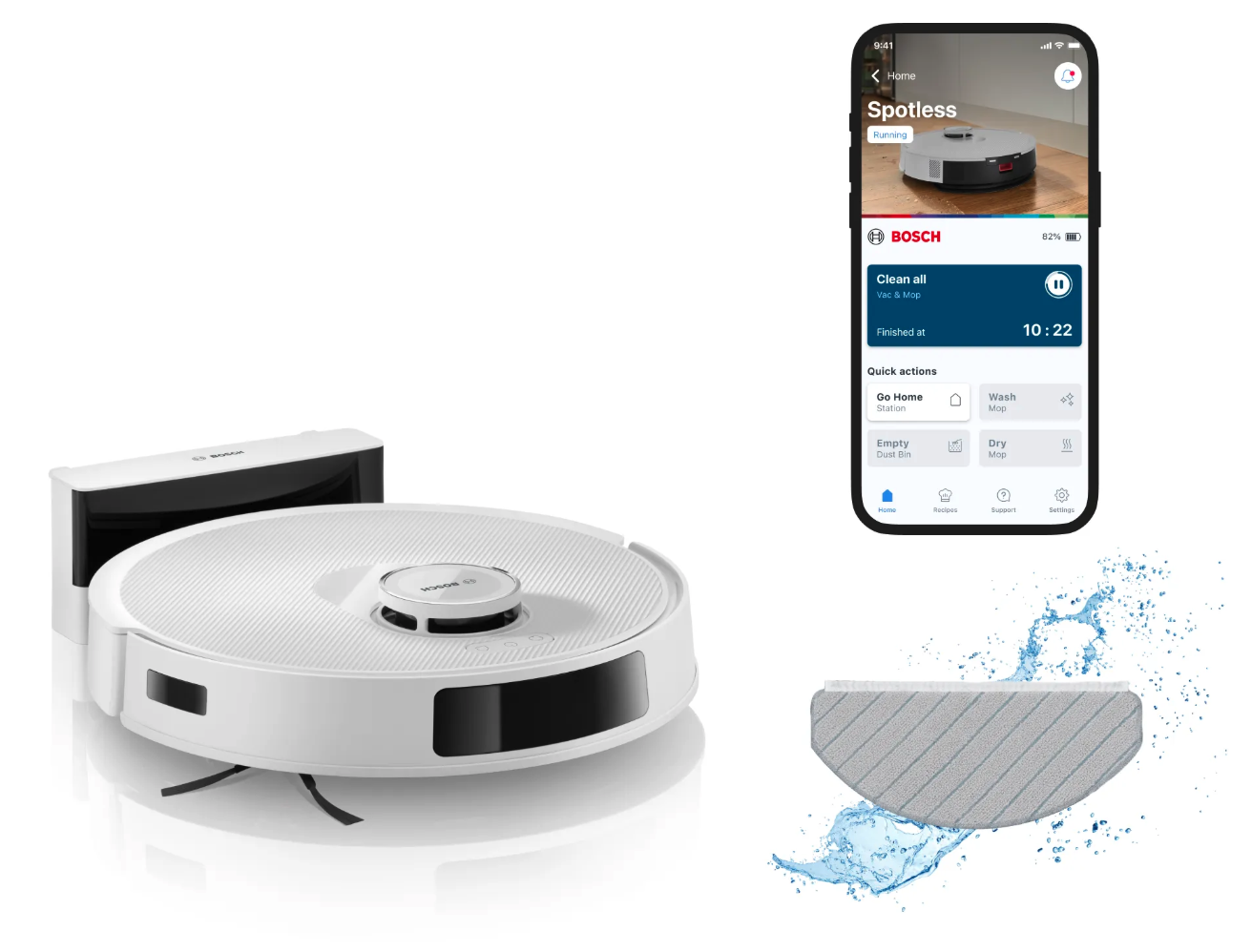 BOSCH BCRC2W robotstofzuiger