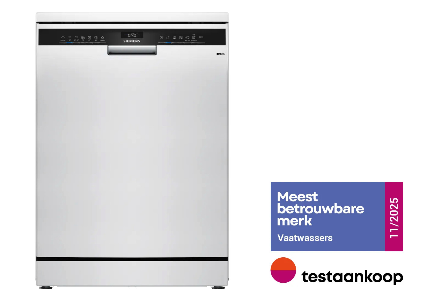 SIEMENS SN23HW02KE IQ300 vrijstaande vaatwasser