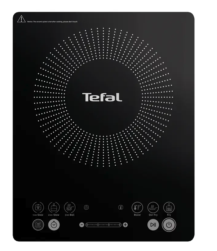 TEFAL TEIH2108E1 vrijstaande inductiekookplaat 