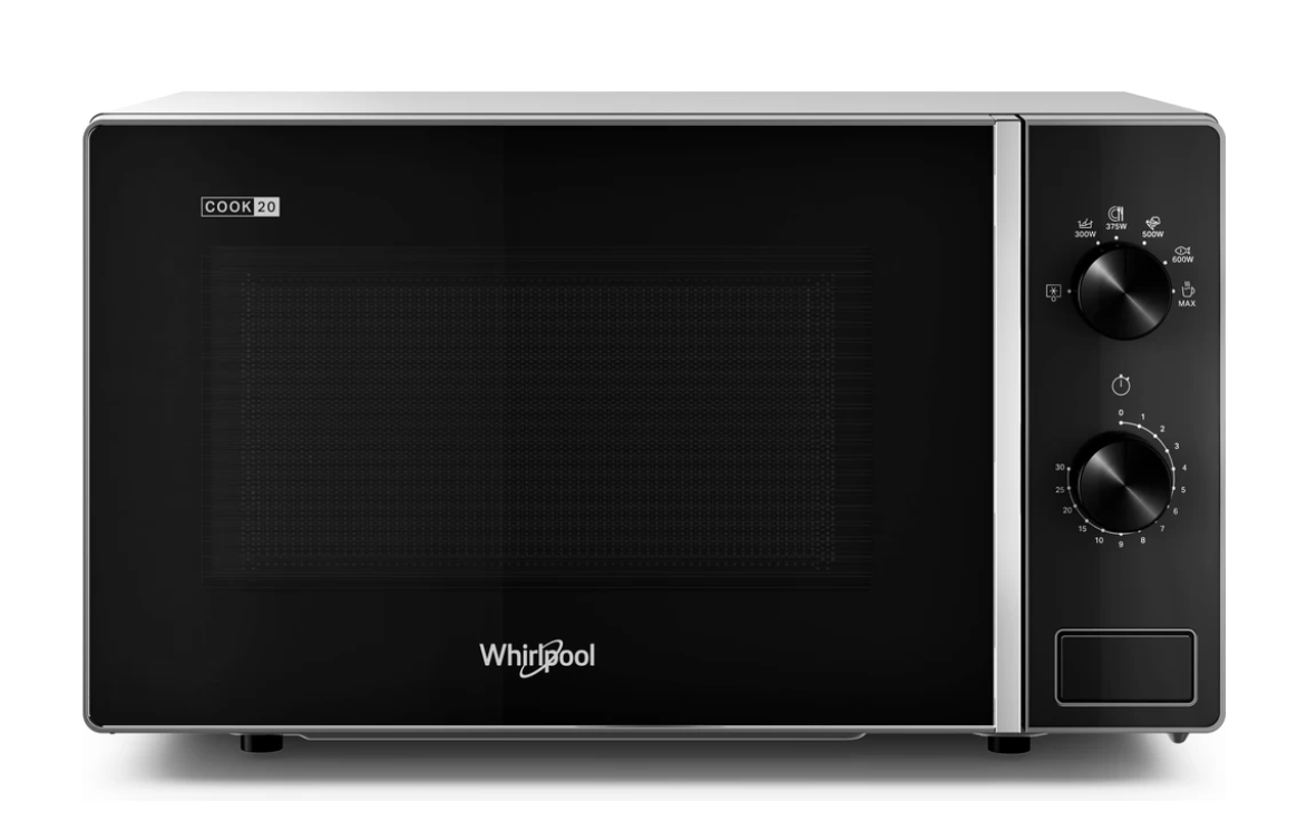 WHIRLPOOL WHMWP101SB microgolfoven - 45cm