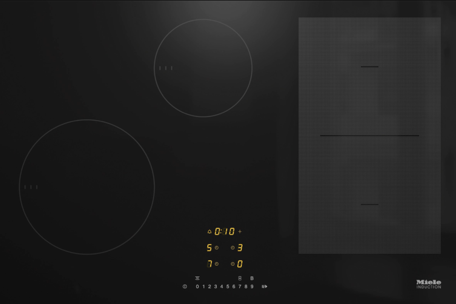 MIELE KM7414FX inductiekookplaat - 75cm