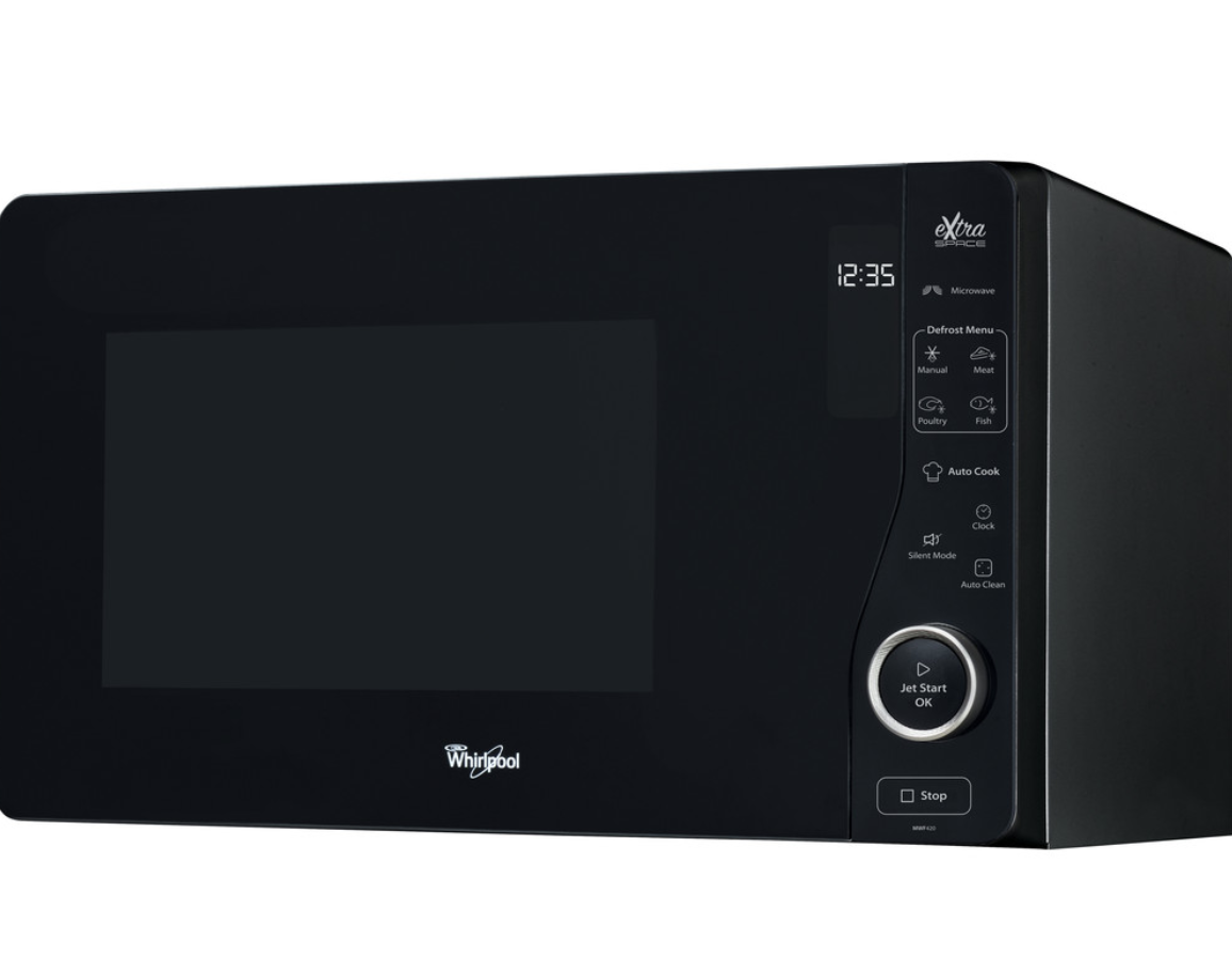 WHIRLPOOL WHMWF420BL vrijstaande microgolfoven - 32cm