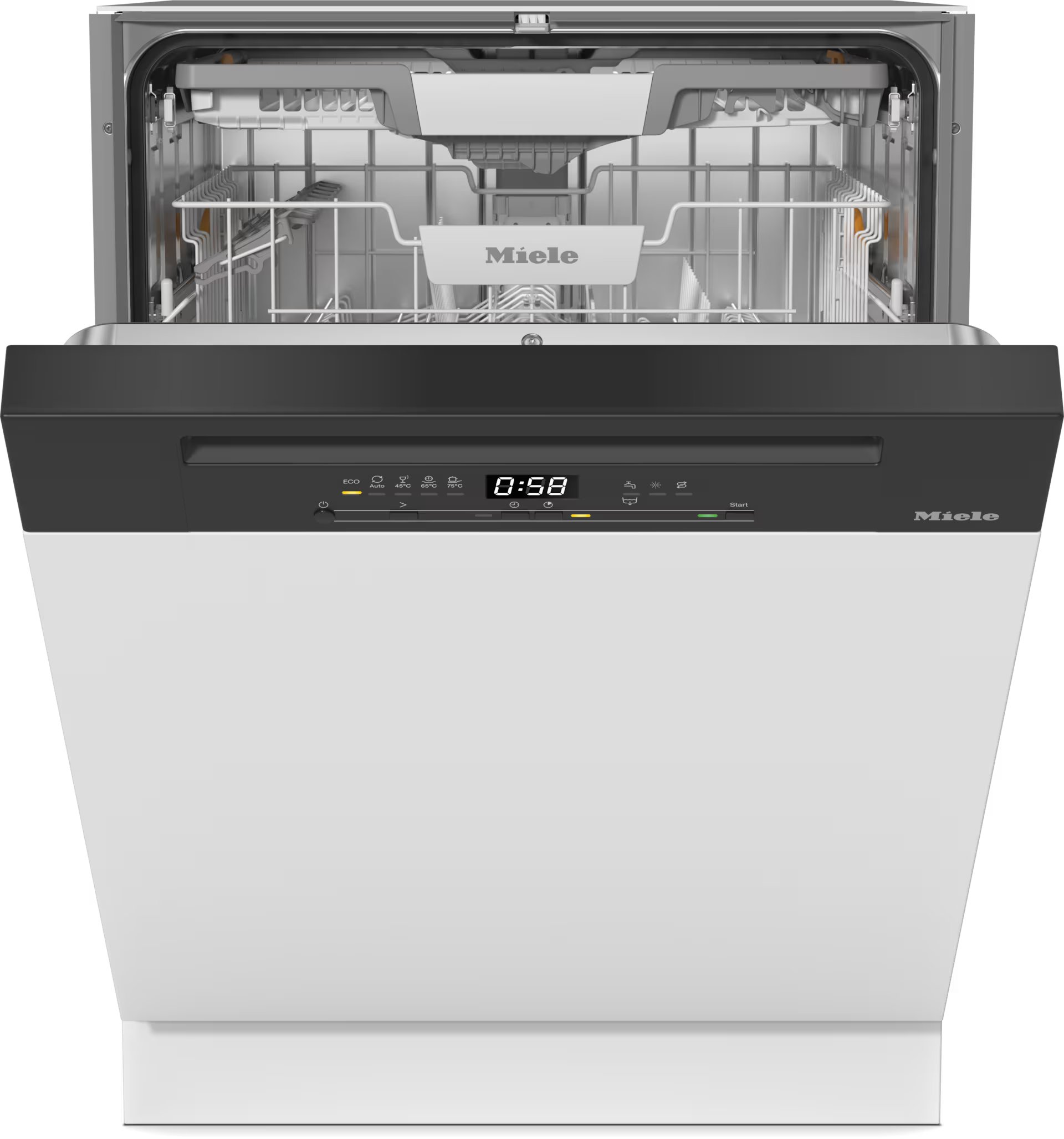 MIELE G5811SCIACTIVEPLUSOBSW vaatwasser met bedieningspaneel