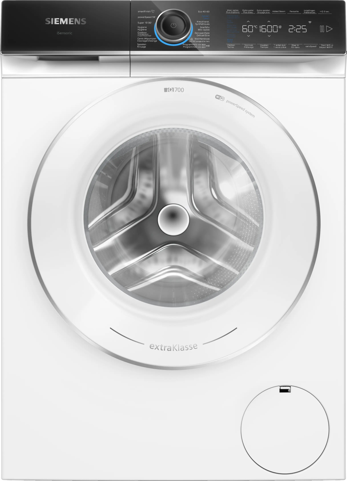 SIEMENS WG56B20TFG iQ700 IQ700 Wasmachine 10 kg met stoom