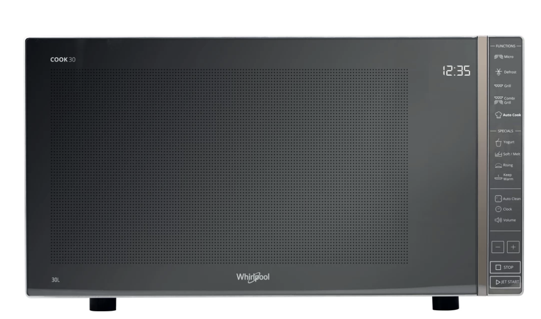 WHIRLPOOL WHMWP303M vrijstaande microgolfoven met grill - 30cm