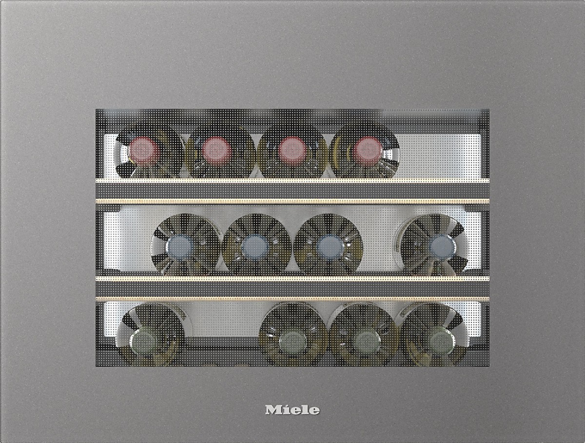 MIELE KWT7112IGGRGR PURELINE integreerbare wijnklimaatkast