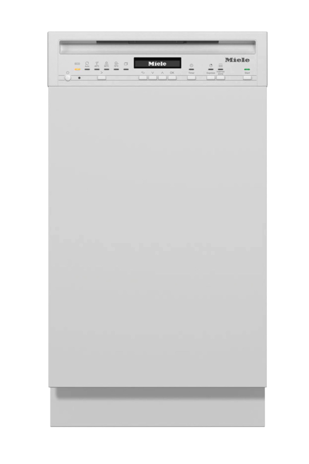 MIELE G5740SCIBW vaatwasser met bedieningspaneel