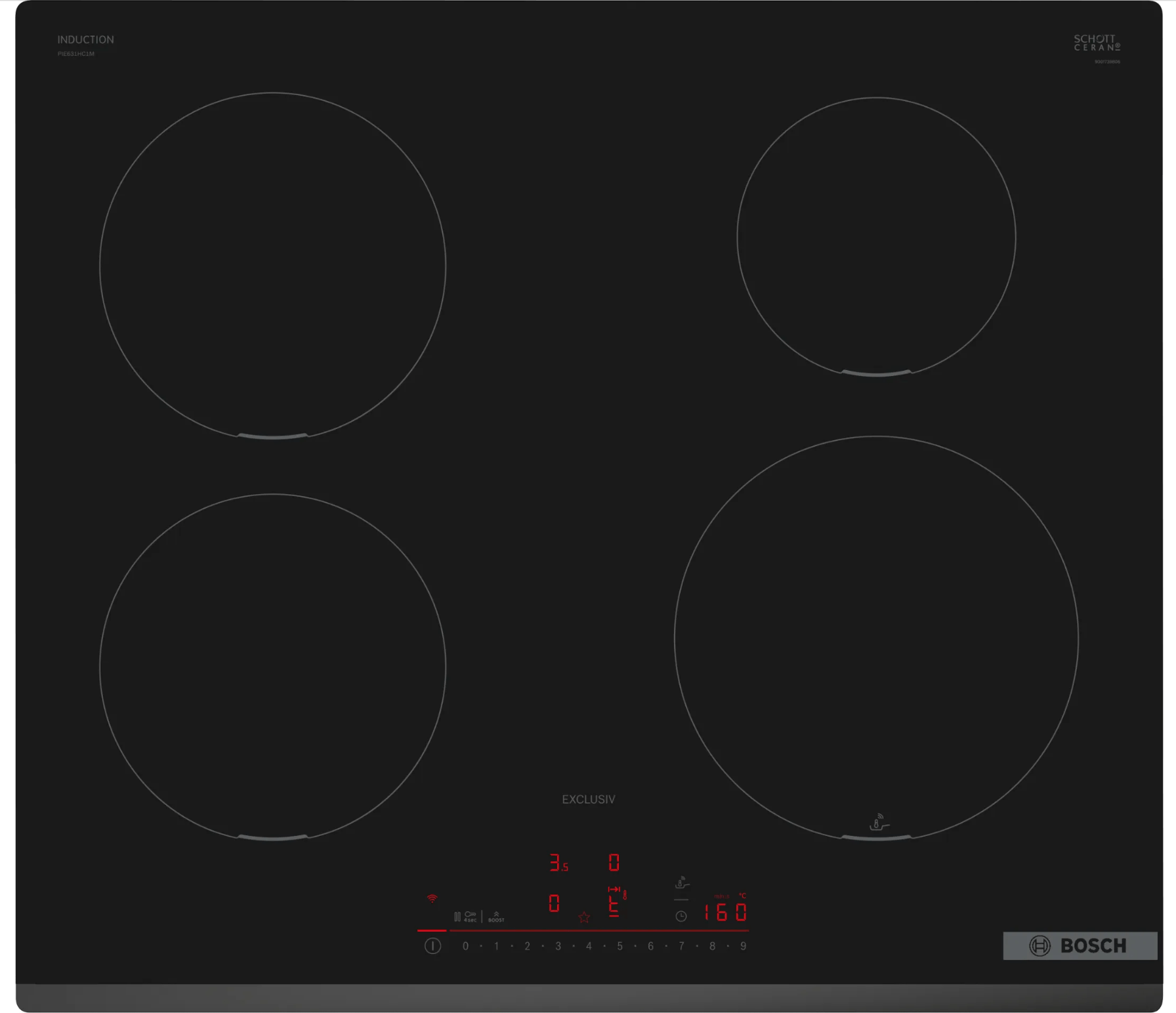 BOSCH PIE631HC1M SERIE 6 inductiekookplaat - 60cm