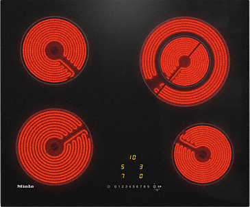 MIELE KM6520FL vitrokeramische kookplaat - 60cm